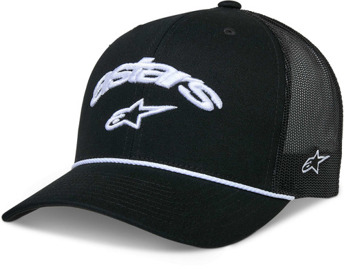Alpinestars Agree Trucker Hat Black/Black 1235-81460-1010-O/S