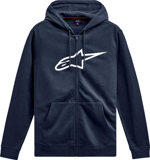 Alpinestars Ageless Zip Hoodie V3 Navy/White 2X 1244-51490-7020-XXL