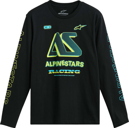 Alpinestars Ayess Ls Csf Tee Black Xl 1215-71100-10-XL