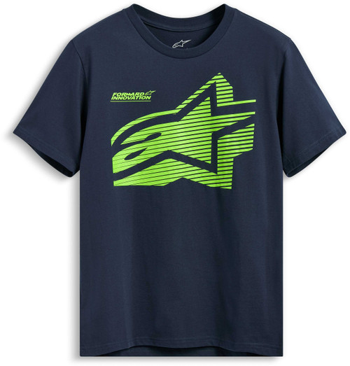 Alpinestars Fasting Ss Csf Tee Navy Lg 1235-72325-70-L
