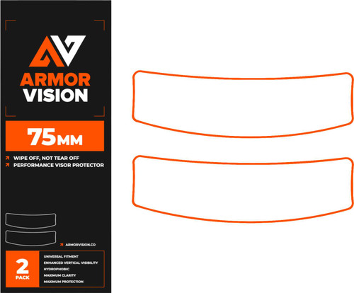 Armor Vision Armor Vision 75Mm 2Nd Gen 2/Pk AV0075