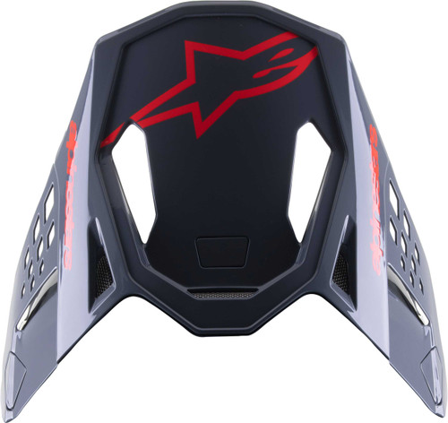 Alpinestars S-M8 Radium 2 Visor Black/Neon Red 8981523-1397-OS