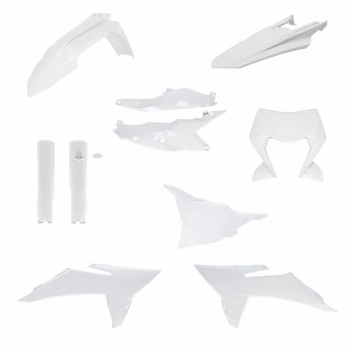 Acerbis Full Plastic Kit White 2988060002