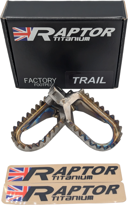 Raptor Titanium Foot Pegs Adv Pr Yam ADV003