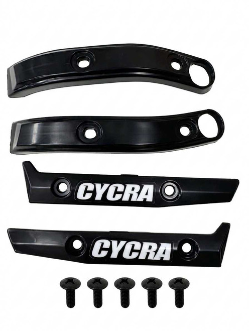 Cycra Replacement Abrasion Guard Set Vortex Black 1CYC-1060-12