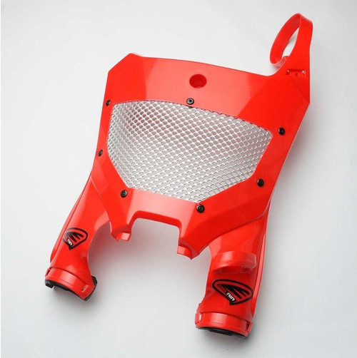 Cycra Vented Stadium Number Plate Red 1CYC-1213-32-VT