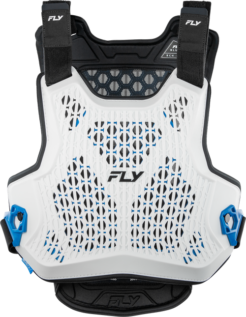 Fly Racing Blueprint Rch-1 Chest Protector White Lg/Xl 36-6001L