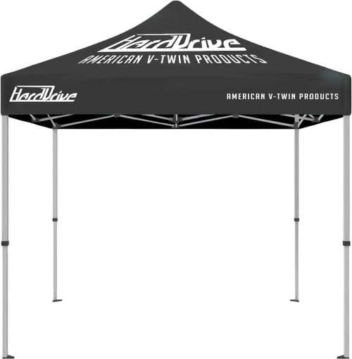 Harddrive Canopy Top 10' X 10' Black W/ White Logo 31-31100-HARDDRIVE