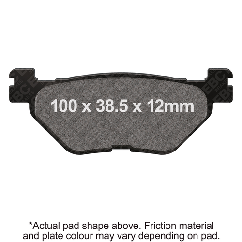 EBC Brake Pads Sfa319 Organic SFA319