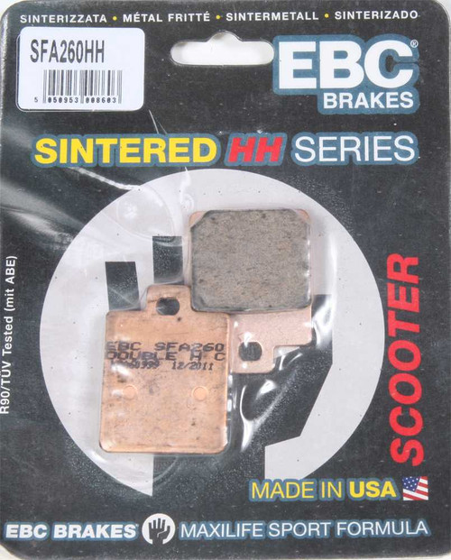 EBC Brake Pads Sfa260Hh Double-H Sintered SFA260HH