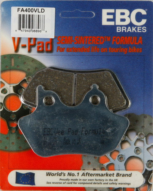 EBC Brake Pads Fa400Vld V-Series Chrome FA400VLD