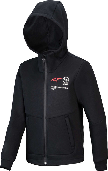 Alpinestars Youth Racer Mx Fleece Black Lg 3840125-10- L