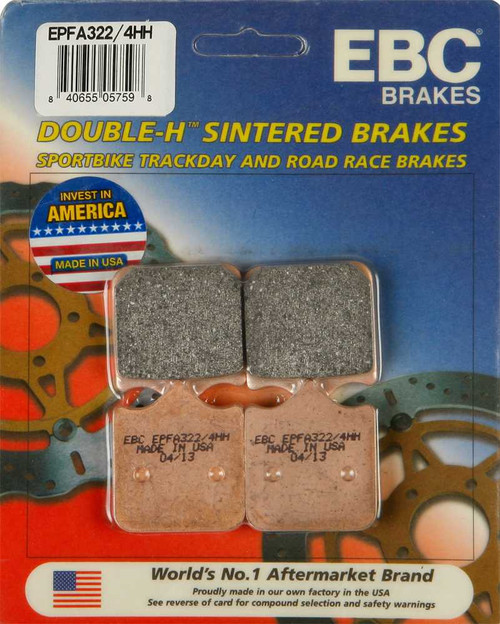 EBC Extreme Pro Brake Pads EPFA322/4HH