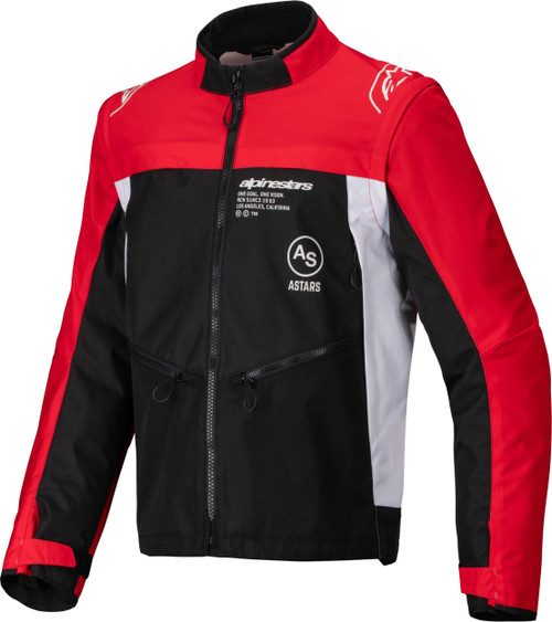 Alpinestars Pro-Dura Jacket Black/Bright Red/White Sm 3700125-1342- S