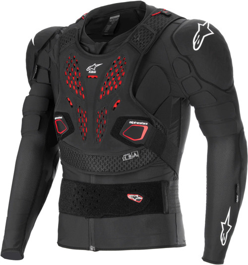 Alpinestars Bionic Pro V3 Plsma Protection Jacket Black/Red/White Md 6500125-132- M