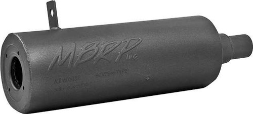 MBRP Single Slip-On System W/ 4.25" Sport Muffler Blk AT-6700SP