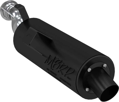 MBRP Single Slip-On System W/ 4.25" Sport Muffler Blk AT-6512SP