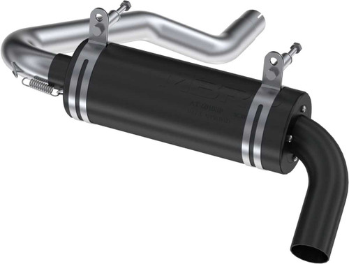 MBRP Single Slip-On System W/ 4.25" Performance Muffler Blk AT-8108P