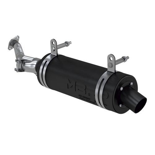 MBRP Single Slip-On System W/ 4.25" Sport Muffler Blk AT-6600SP