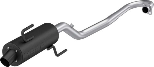 MBRP Single Slip-On System W/ Performance Muffler Blk AT-8111P