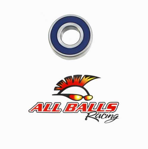 All Balls Racing Bearing 6204-2Rs Double Lip Seals Sold Each 6204-2RK