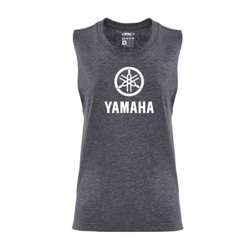 Factory Effex Yamaha Idol Womens Muscle Tank / Hthr Navy M 27-87252
