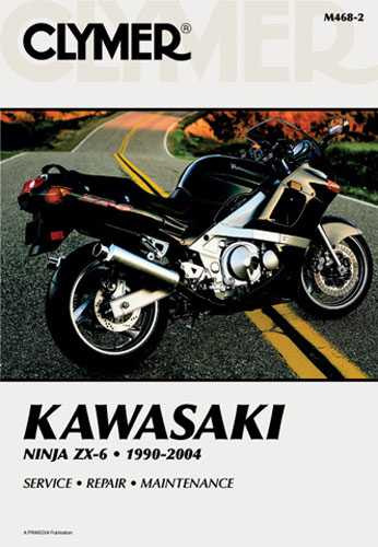 Clymer Manual Kawasaki Ninja Zx-6 1990-2004 CM4682