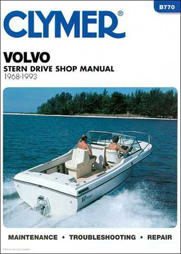 Clymer Manual Volvo Strn Drv 1968-1993 CB770