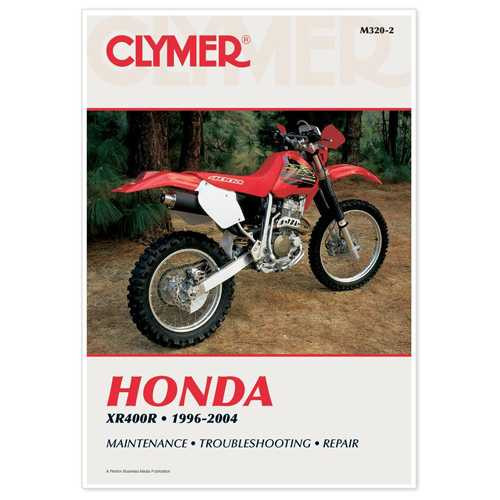 Clymer Manual Honda Xr400R 1996-2004 CM3202