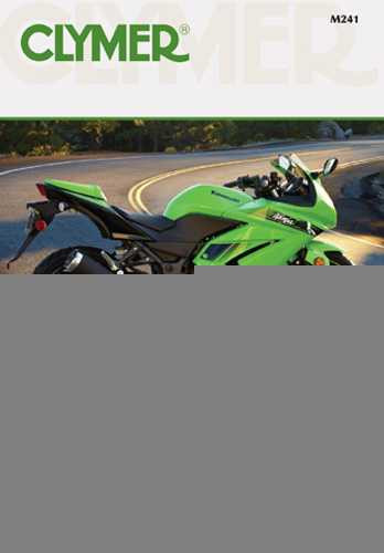 Clymer Manual Kawasaki Ninja 250R 1988-2011 CM241