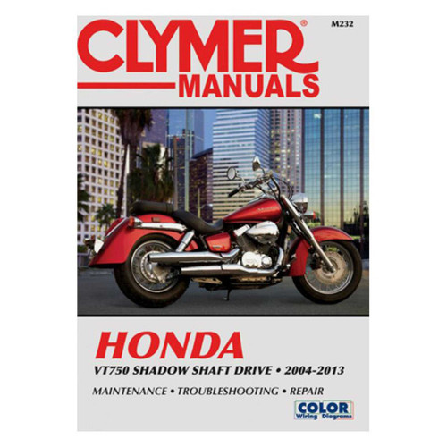 Clymer Honda Vt750 Shaft Drive 2004-2013 Clymer Manual CM232