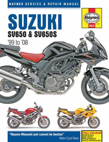 Haynes Suzuki Haynes Manual M3912