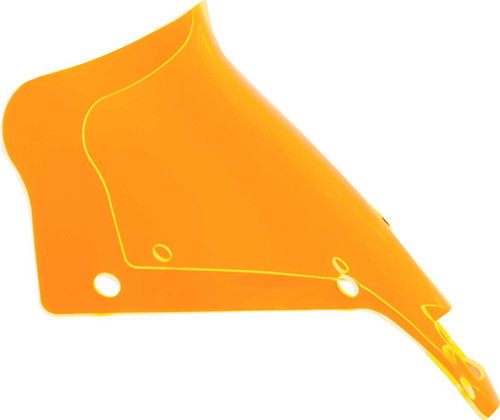KLOCK WERKS Ice Flare® Windshield - 6" - Orange Ice - FXLRST KWW-02-0638