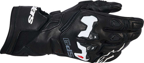 ALPINESTARS SP-9 Gloves - Black/White - 3XL 3500526-12-3XL