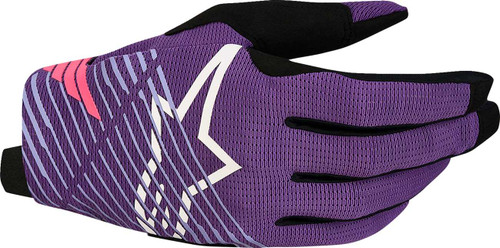 ALPINESTARS Radar Pro Gloves - Deep Purple/Black - 2XL 3560325-3223-2X