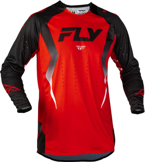 FLY RACING Evolution DST Bolt Jersey Red/Black/White Lg 380-121L
