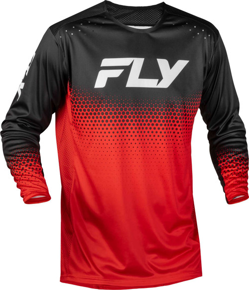 FLY RACING Rayce Sonar Bicycle Jersey Red/Black/White Sm 380-052S