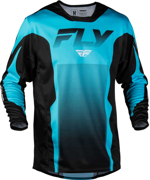 FLY RACING Kinetic Fade Jersey Blue/Black/White 2X 380-5222X
