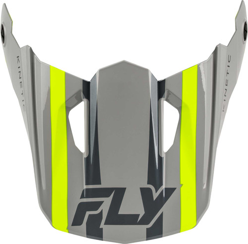 FLY RACING Kinetic SYNC Helmet Visor Grey/Hi-Vis Md/Lg 73-2004VM