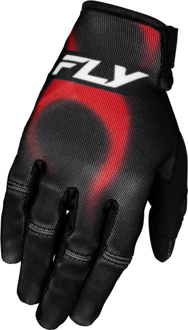 FLY RACING Youth Kinetic Torch Gloves Black/Red/White Ym 380-516YM