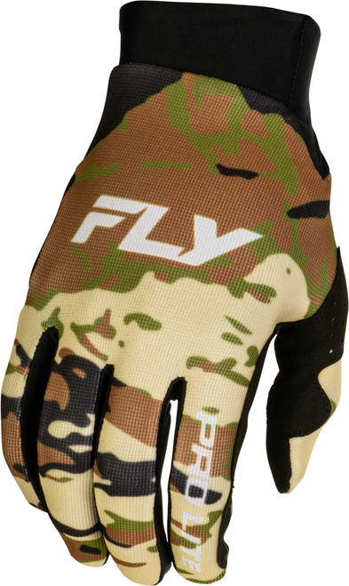 FLY RACING Pro Lite Gloves Camo Xl 380-047X
