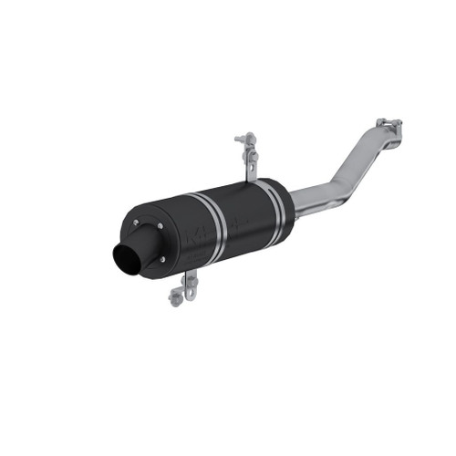 MBRP Single Slip-On System W/ 4.25" Performance Muffler Blk AT-8304P