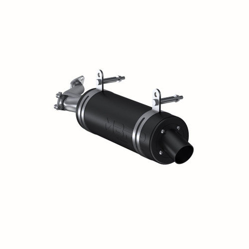 MBRP Single Slip-On System W/ 4.25" Performance Muffler Blk AT-8600P