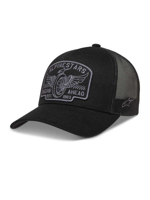 ALPINESTARS Heritage Patch Trucker Hat Black/Grey 1214-81721-1011- OS