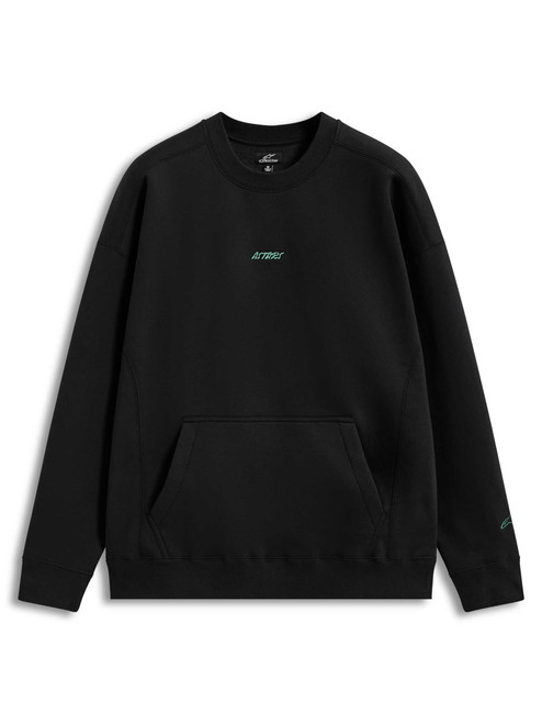 ALPINESTARS Guise Oversized Crew Black Lg 1236-51200-10-L