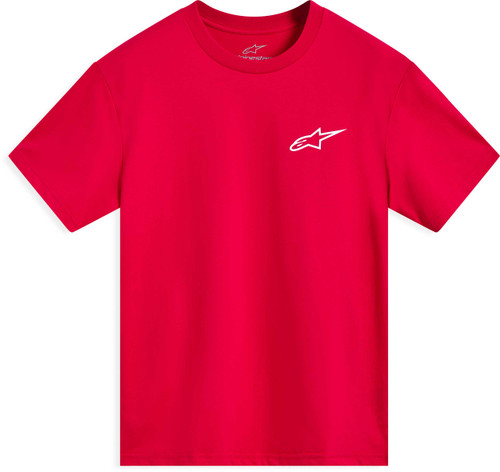 ALPINESTARS Combo Back Ss CSF Tee Red/White 2X 1236-72332-3020-2XL