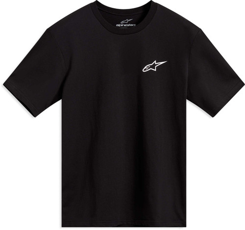 ALPINESTARS Combo Back Ss CSF Tee Black/White Lg 1236-72332-1020-L