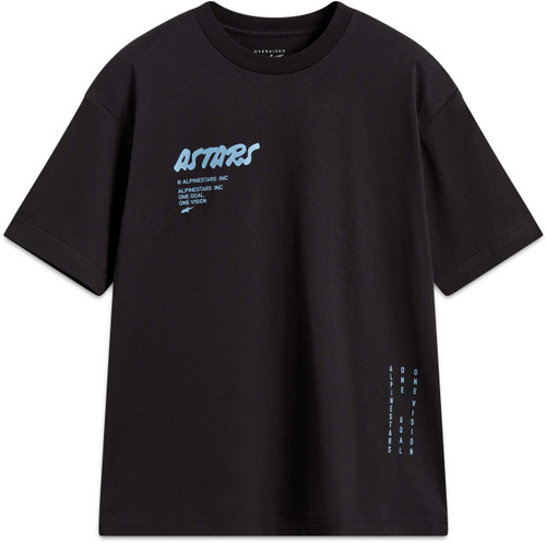 ALPINESTARS Chalk Oversized Ss CSF Tee Black Xl 1236-72300-10-XL
