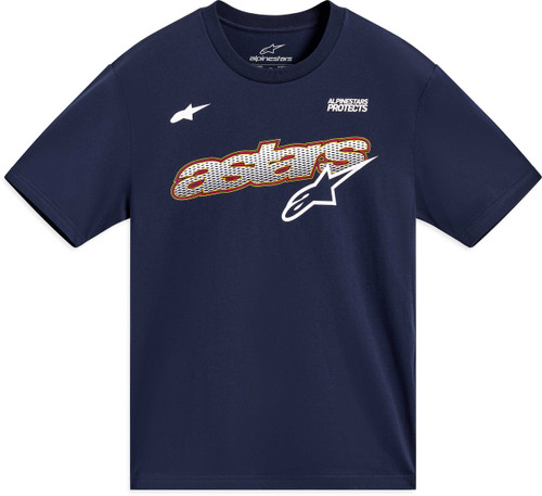 ALPINESTARS Cypress Ss CSF Tee Navy Xl 1236-72320-70-XL