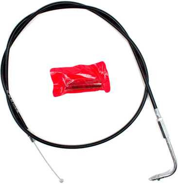 MOTION PRO Black Vinyl Throttle Cable 06-0173